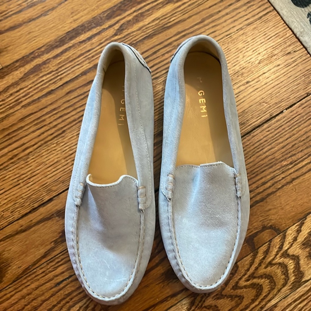 M. Gemi blue Felize loafer. Size 42